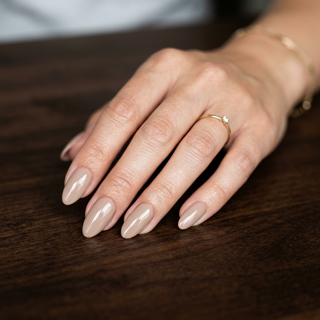 Nude Gel Manicure